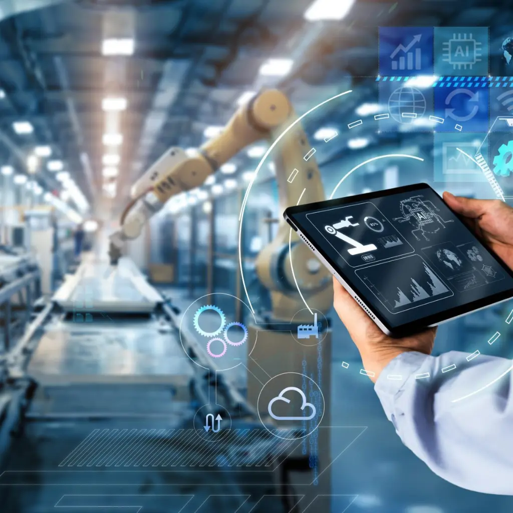 El gemelo digital, o digital twin, permite la simulación y optimización de procesos industriales, proporcionando datos precisos sobre el rendimiento de maquinaria y sistemas, lo que ayuda a mejorar la eficiencia y la toma de decisiones basadas en datos